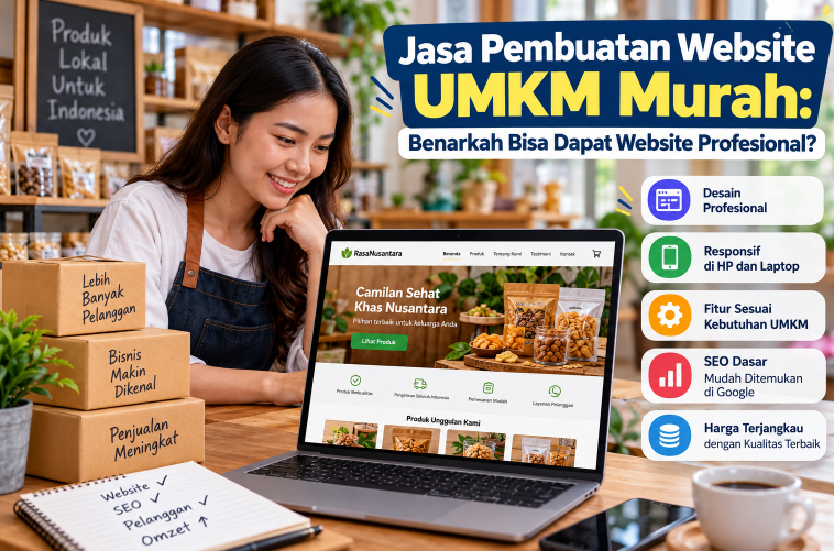 Jasa Pembuatan Website UMKM Murah Benarkah Bisa Dapat Website Profesional